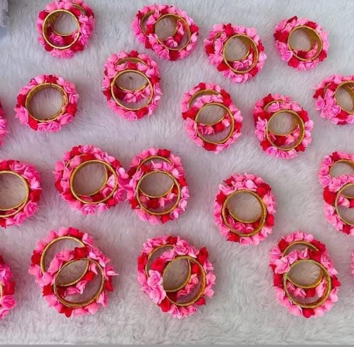 Floral bangles