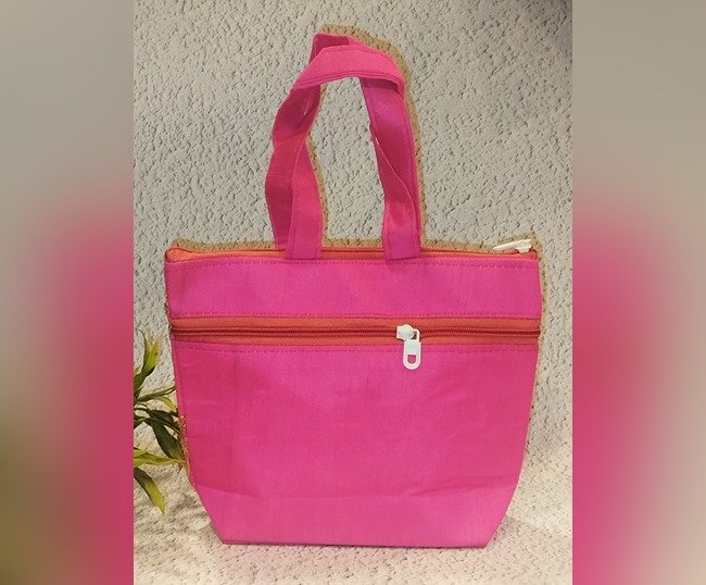 Sequins embroidery bag