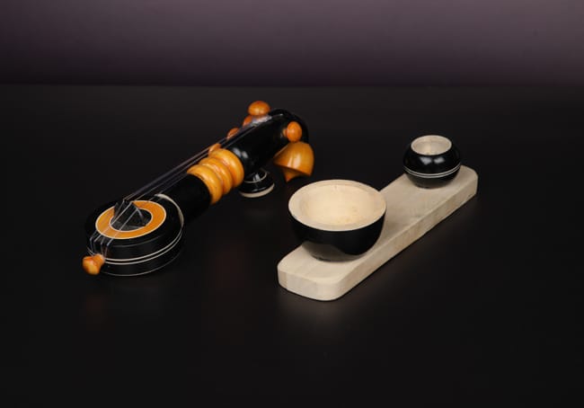 Wooden Kumkum Box -Veena