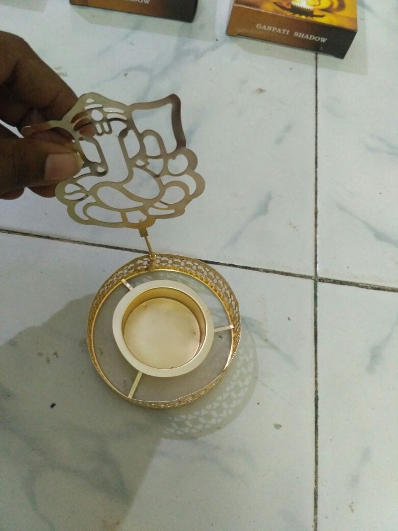 Ganesh Shadow Diya