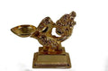 White Metal Annapakshi Lamp