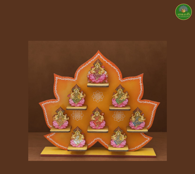 Ashtalakshmi set with stand