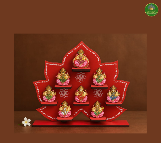Ashtalakshmi set with stand