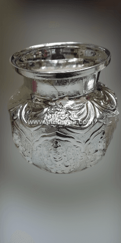 German Silver Ashtalakshmi Sombu Kalash