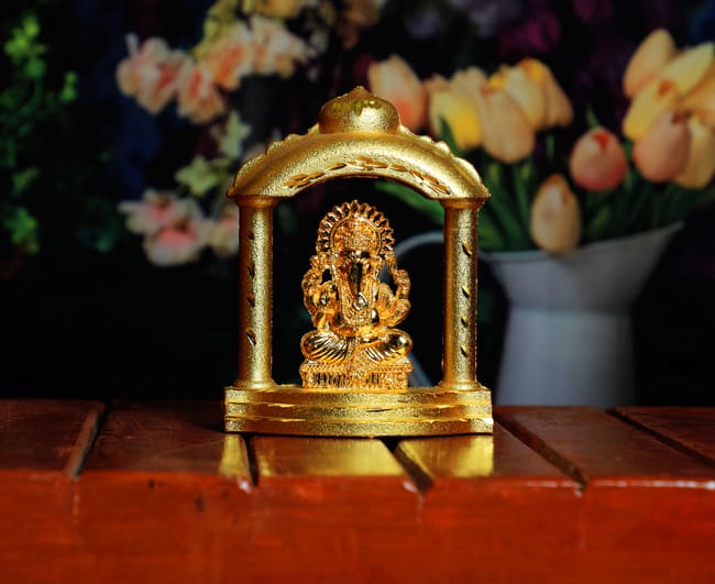 Ganesh In Temple idol