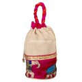 Elephant Jute Potli