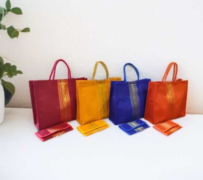 Royal Jute Tote Bag