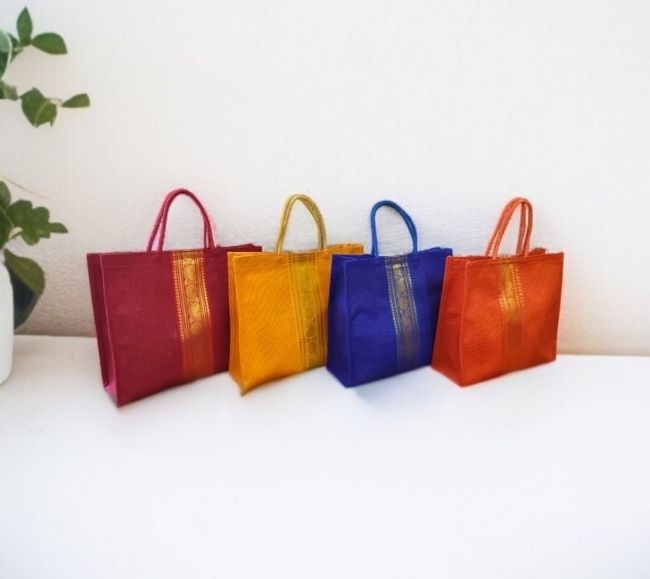 Royal Jute Tote Bag