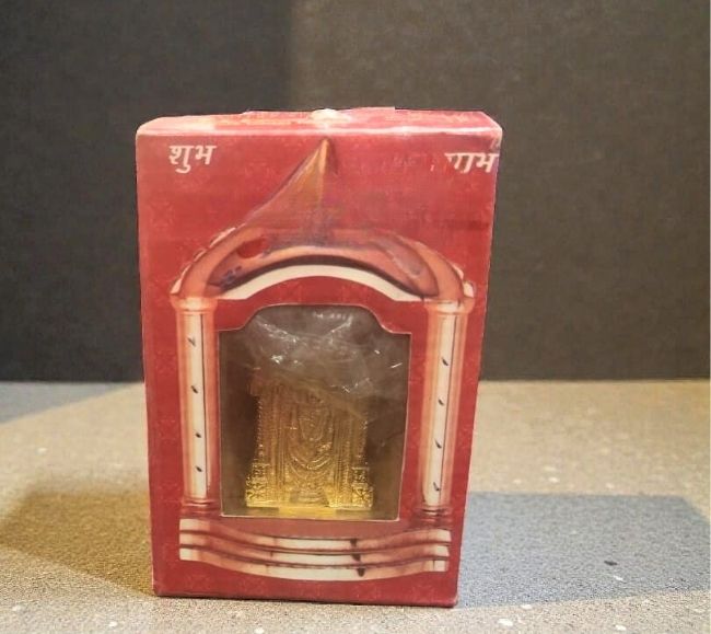 Balaji Idol In Mandir Frame
