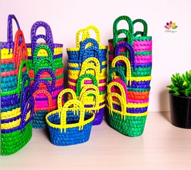 Palm Leaf Baskets