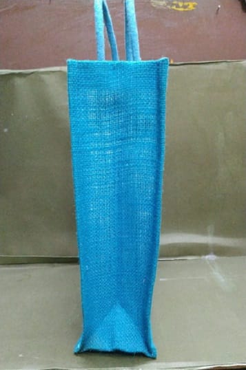 Jute bag with kolam print - big