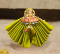 Silk cotton blouse bit with Devi Haldi kumkum packing
