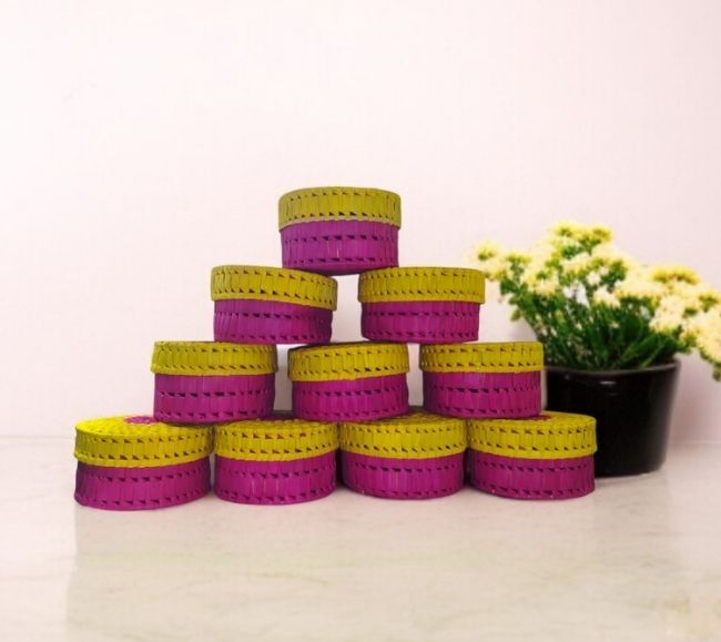 Palm Leaf Storage Box