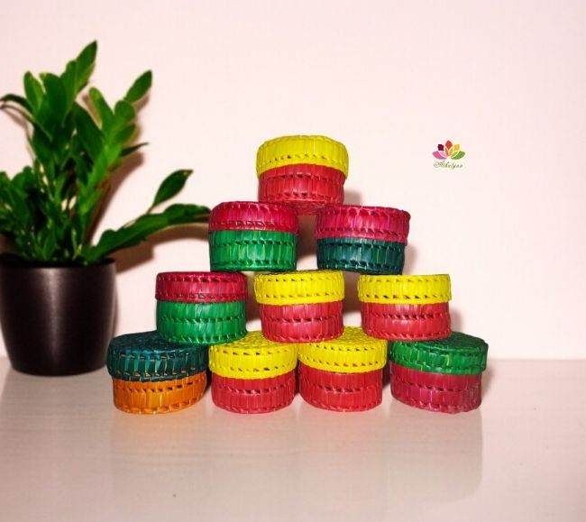 Palm Leaf Storage Box