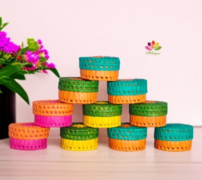 Palm Leaf Storage Box