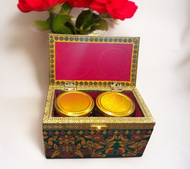 Printed Gift Box with Jars