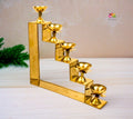 Brass 5-Step Diya