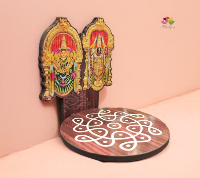 Balaji & Padmavathi Diya stand