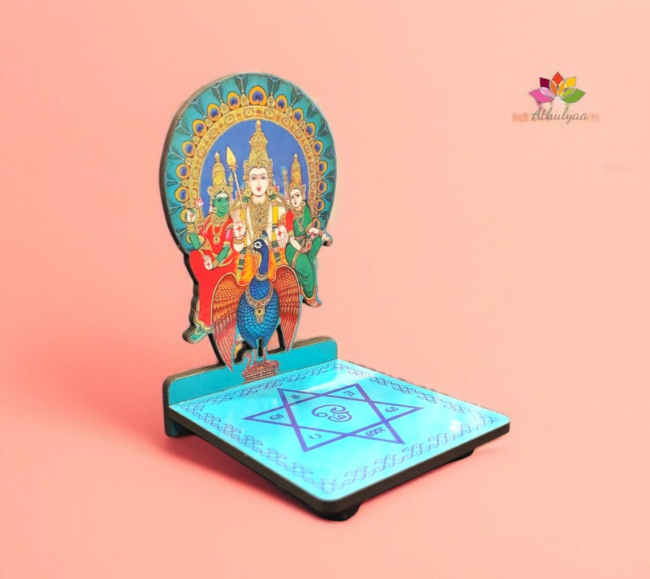 Murugan Diya Stand