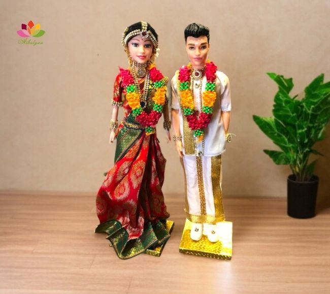 Tamil wedding Bride and Groom Doll
