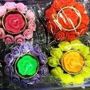 Floral Candle Diya Holders