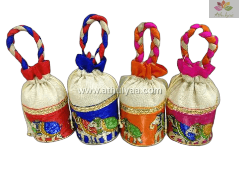 Elephant Jute Potli