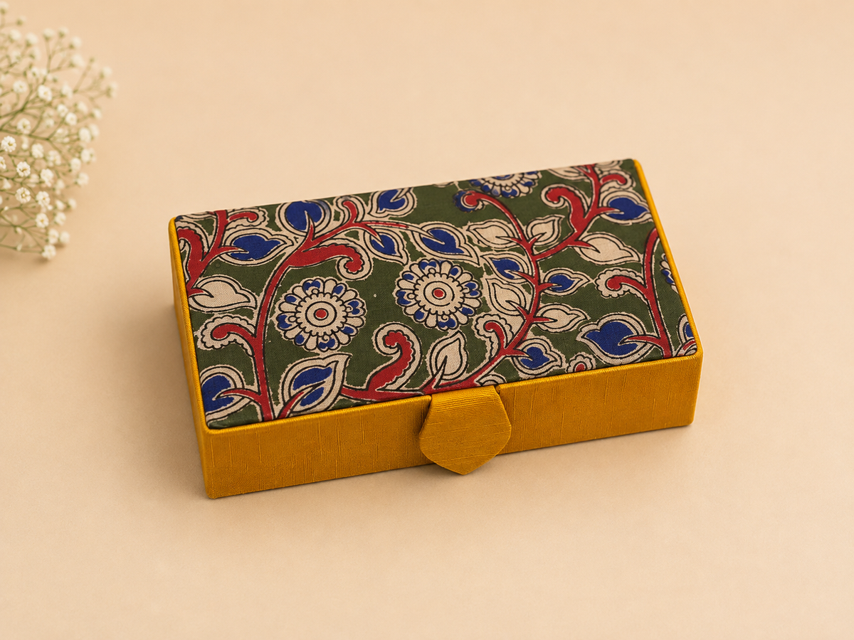 Kalamkari Rectangle Jewellery Box