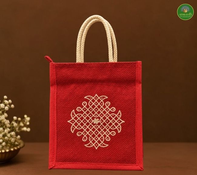Economy Kolam jute bag