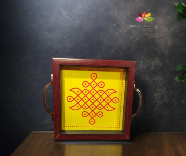Tradition Touch Kolam Tray