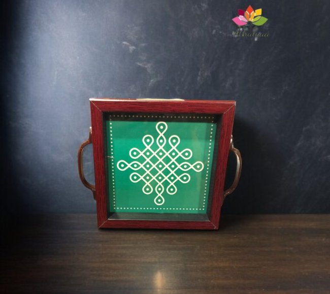 Tradition Touch Kolam Tray