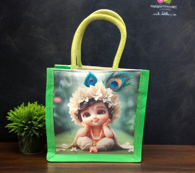 Little krishna Jute bag