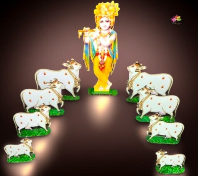 Krishna With Cow Set