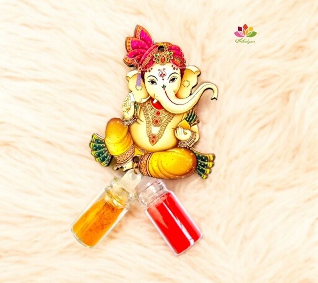 Ganesha Kumkum Packing