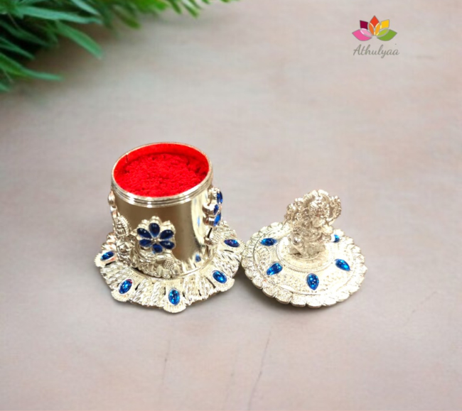 Royal Ganesh kumkum Holder