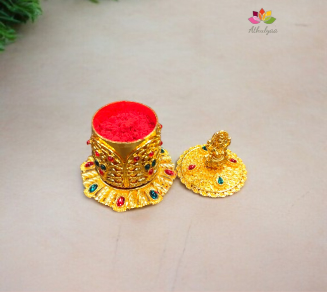 Royal Lakshmi kumkum Holder