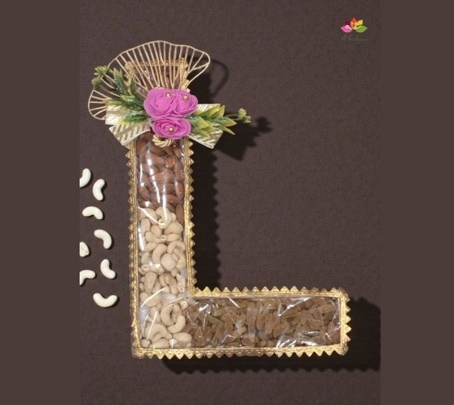Letter Monogram Dry fruits Pack