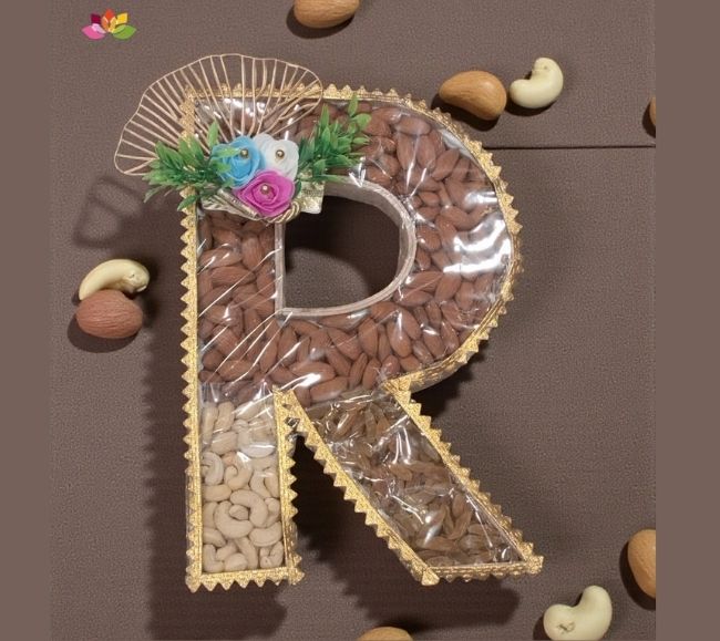Letter Monogram Dry fruits Pack