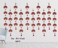 Lotus Lines backdrop - Set of 10