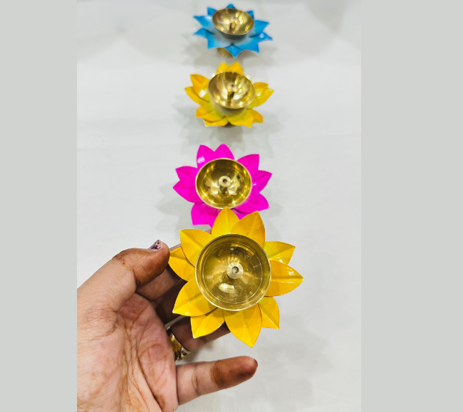 Lotus Flower Diya
