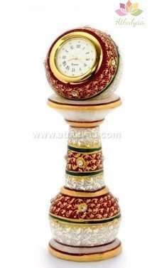 Marble Pillar Clock