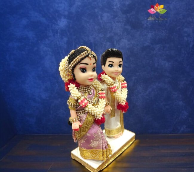 Tamil Bride and Groom Doll