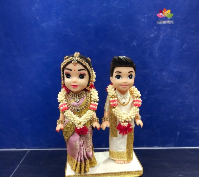 Tamil Bride and Groom Doll