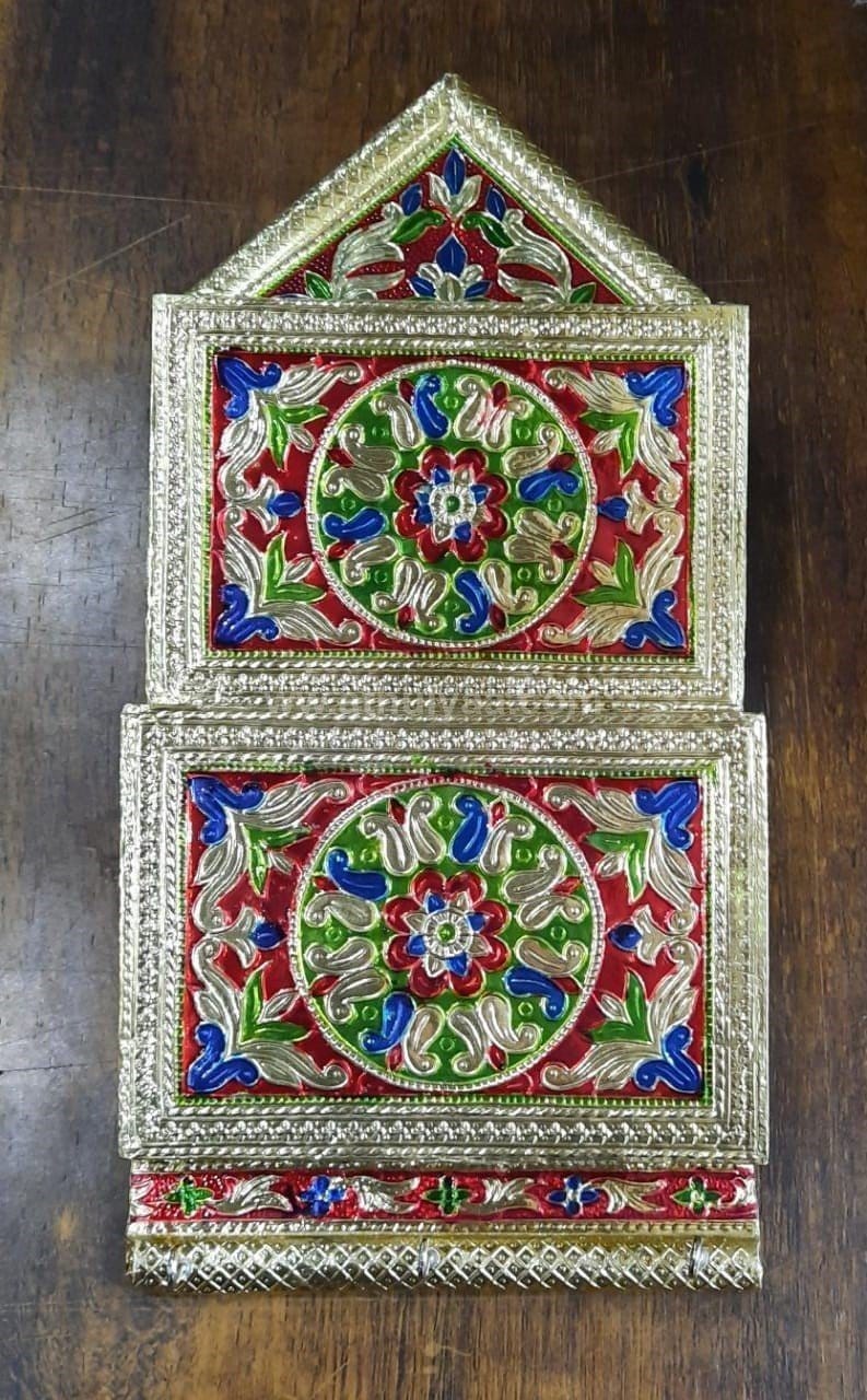 Meenakari Double pocket letter holder