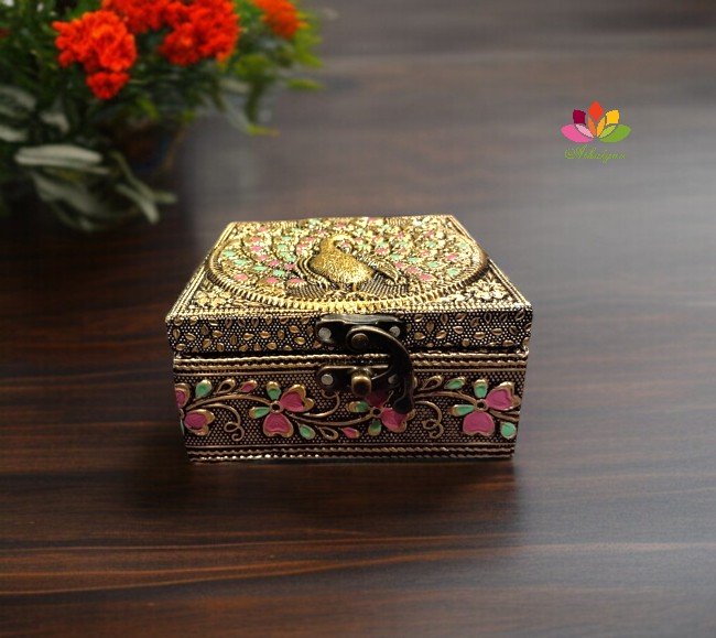 Meenakari Jewellery Box