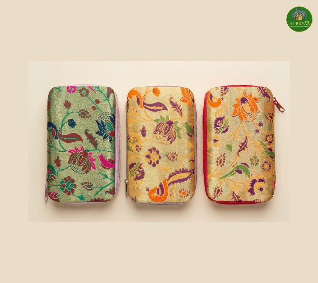 Paithani Earring box