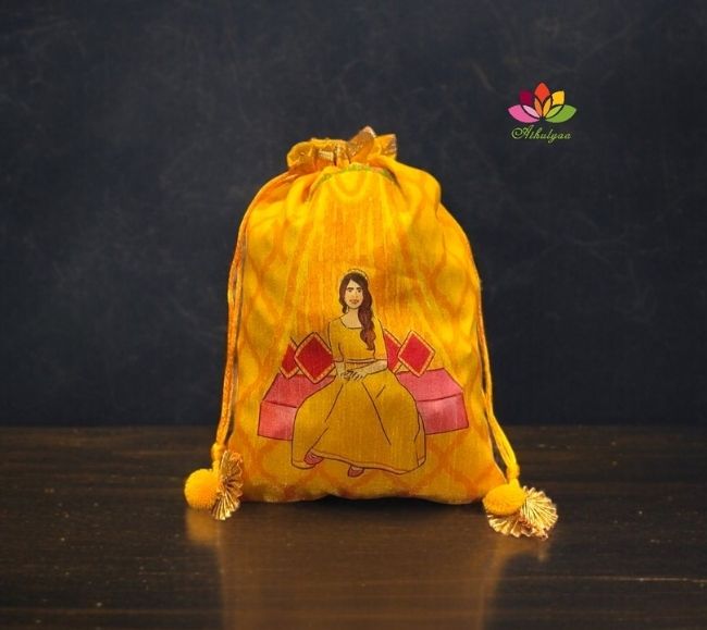 Haldi Theme Potli
