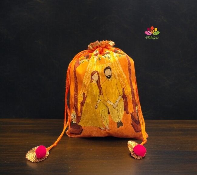 Haldi Theme Potli