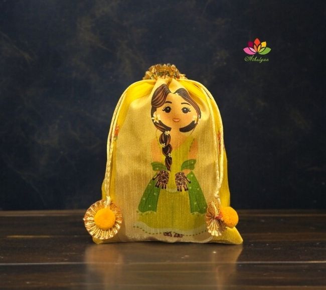 Haldi Theme Potli