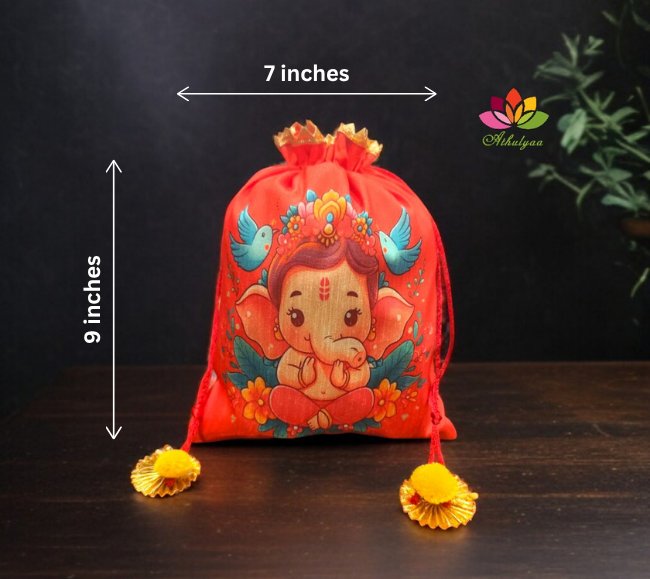 Cartoon Ganesh Potli