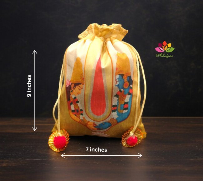 Balaji Theme Potli Bag